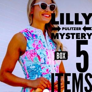 Lilly Pulitzer Mystery Box- 5 Items, including a dress- $55